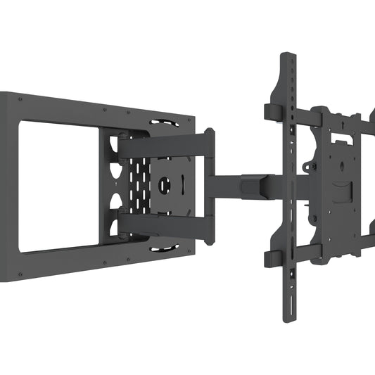Dark Slate Gray Multibrackets M Hospitality Flexarm with STB Enclosure Black