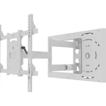 Light Gray Multibrackets M Hospitality Flexarm with STB Enclosure White