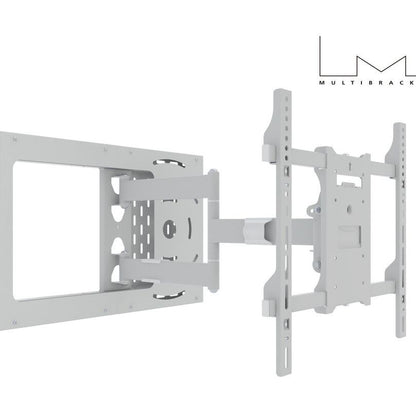 Gray Multibrackets M Hospitality Flexarm with STB Enclosure White