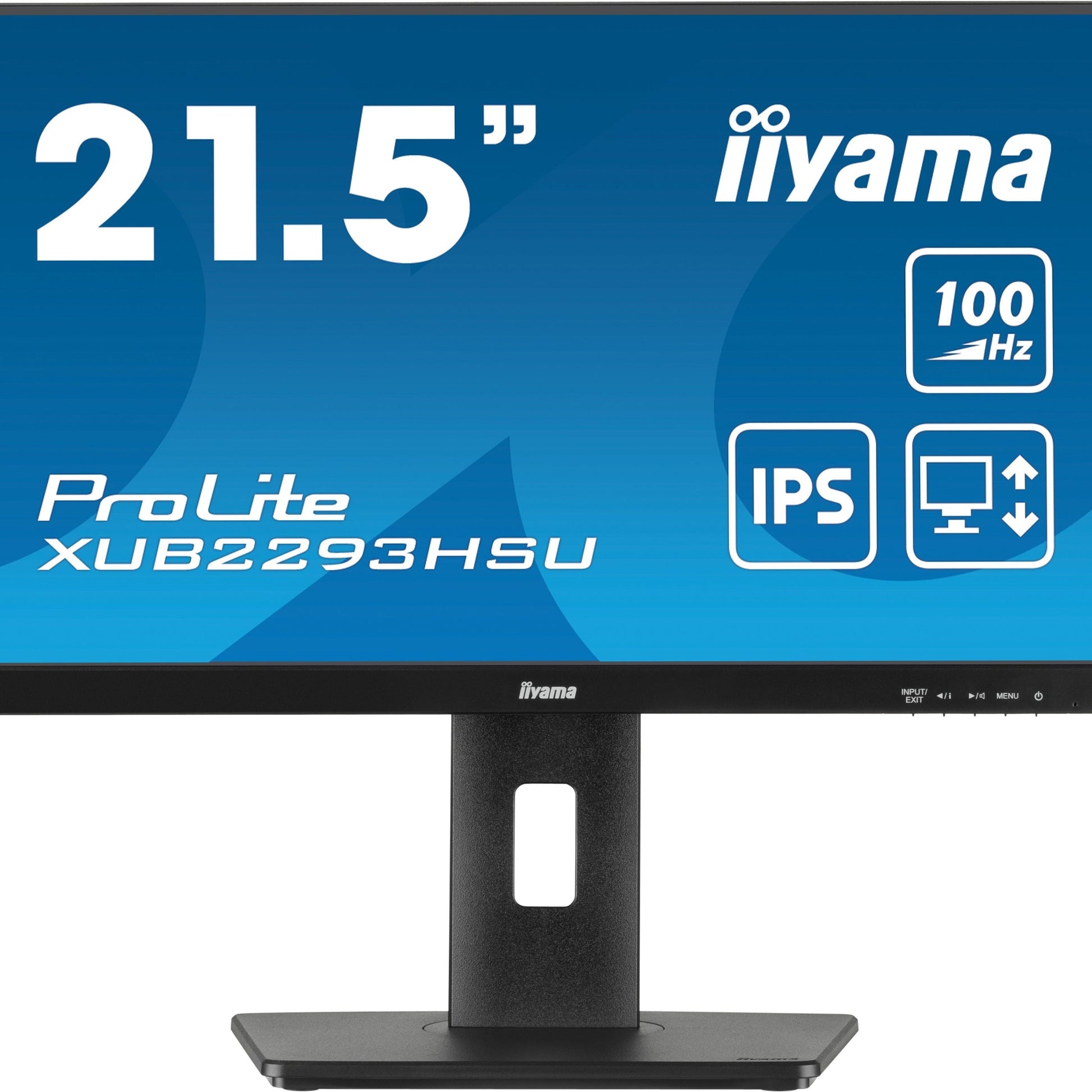 Dark Cyan iiyama ProLite XUB2293HSU-B6 24" 1920 x 1080 pixels Full HD LED IPS Display