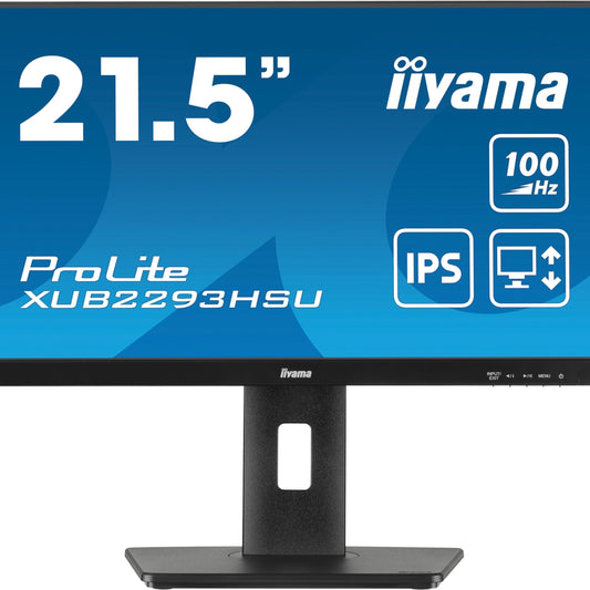 Dark Cyan iiyama ProLite XUB2293HSU-B6 24" 1920 x 1080 pixels Full HD LED IPS Display