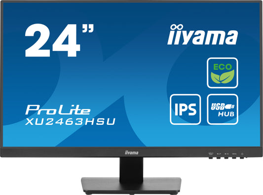Dark Cyan iiyama ProLite XU2463HSU-B1 24" IPS, Full HD panel with B energy class