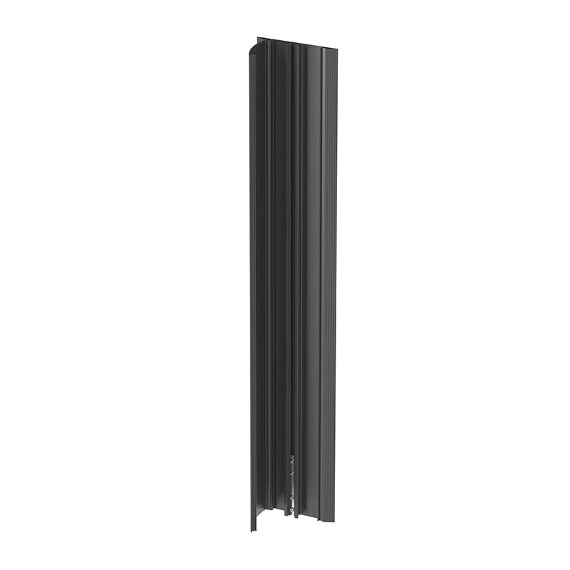 Dark Slate Gray Multibrackets M Cable Cover Floor Black - 139mm W - 750mm L