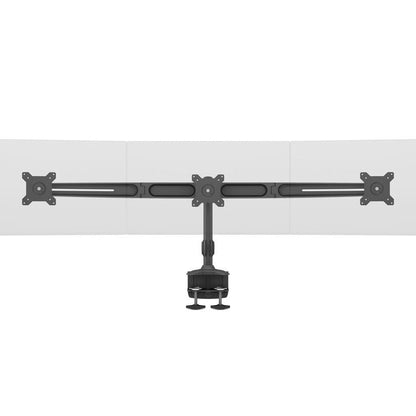 Dark Slate Gray Multibrackets M VESA Desktopmount Triple Desk Clamp 15"-24"