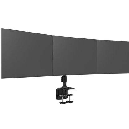 Dark Slate Gray Multibrackets M VESA Desktopmount Triple Desk Clamp 15"-24"
