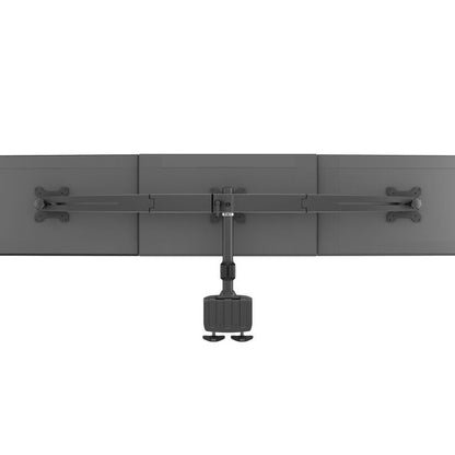 Dim Gray Multibrackets M VESA Desktopmount Triple Desk Clamp 15"-24"