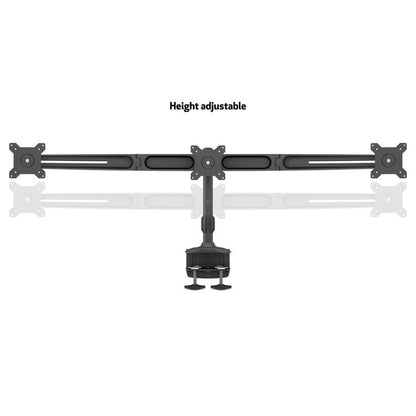 Lavender Multibrackets M VESA Desktopmount Triple Desk Clamp 15"-24"