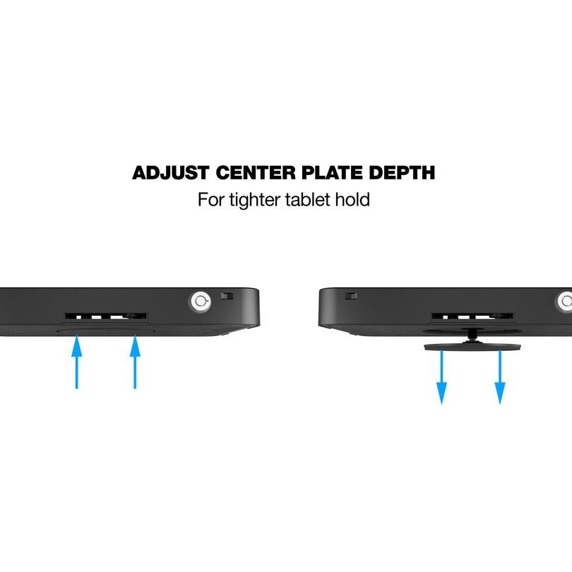 Dark Slate Gray Multibrackets M Lockable Tablet Mount