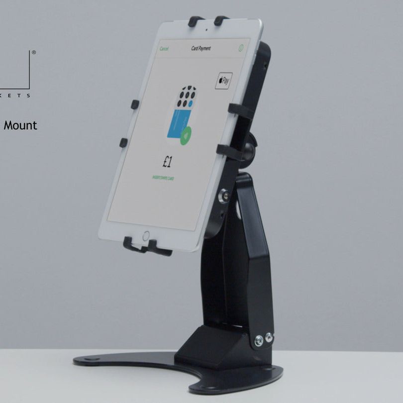 Dark Gray Multibrackets M Lockable Tablet Mount