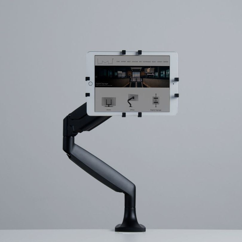 Dark Gray Multibrackets M Lockable Tablet Mount