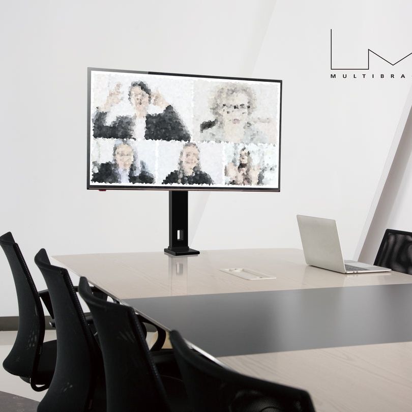 Light Gray Multibrackets M Deskmount XL Black