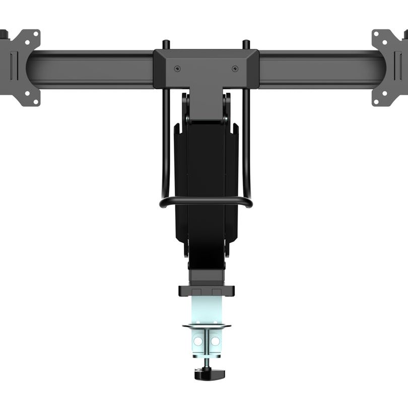 Dim Gray Multibrackets M Deskmount Slim Basic Dual