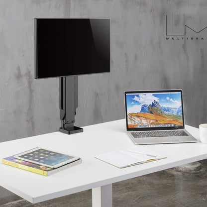 Light Slate Gray Multibrackets M Deskmount Slim Basic Single