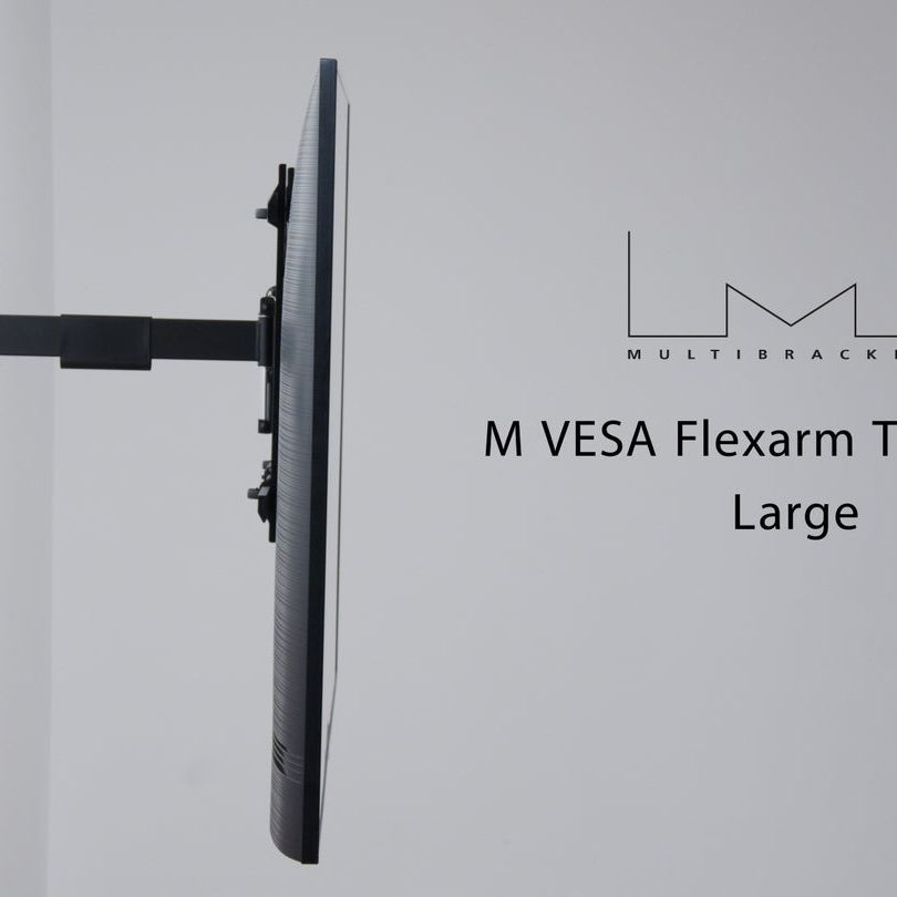 Gray Multibrackets M VESA Flexarm Thin Black Large