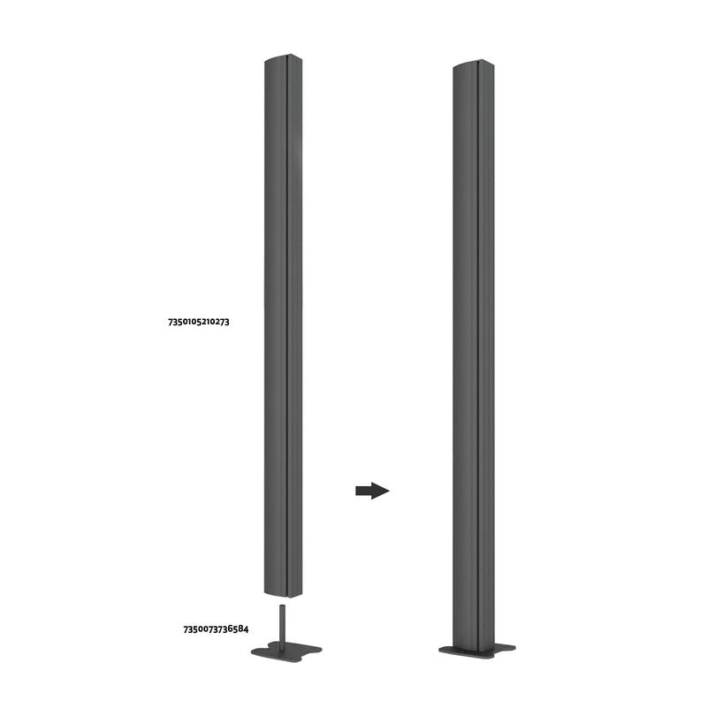 Dim Gray Multibrackets M Pro Series Column 270cm