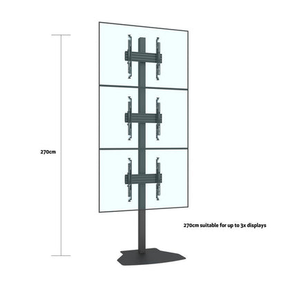 White Smoke Multibrackets M Pro Series Column 270cm