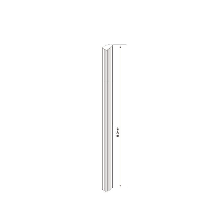 Light Gray Multibrackets M Pro Series Column 180cm