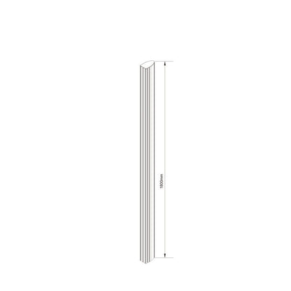 Light Gray Multibrackets M Pro Series Column 180cm