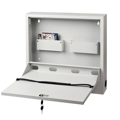 Light Gray Multibrackets M Public Computer Security Cabinet Basic I