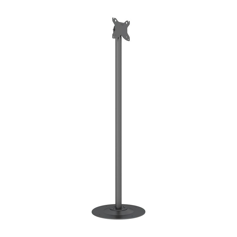 Dim Gray Multibrackets M Pro Series Single Pole Floorbase
