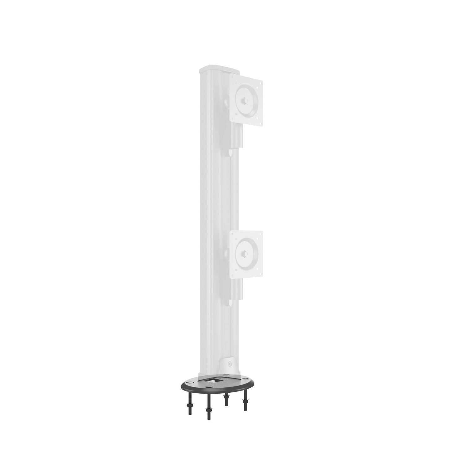 Light Gray Multibrackets M Deskmount HD Grommet Base