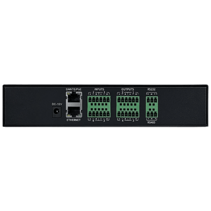 Black Aurora DTX-44D 4x4 Dante DSP with 4x4 analog in and out