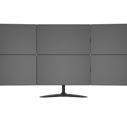 Dim Gray Multibrackets M VESA Desktopmount Triple Stand 15"-24" Expansion Kit