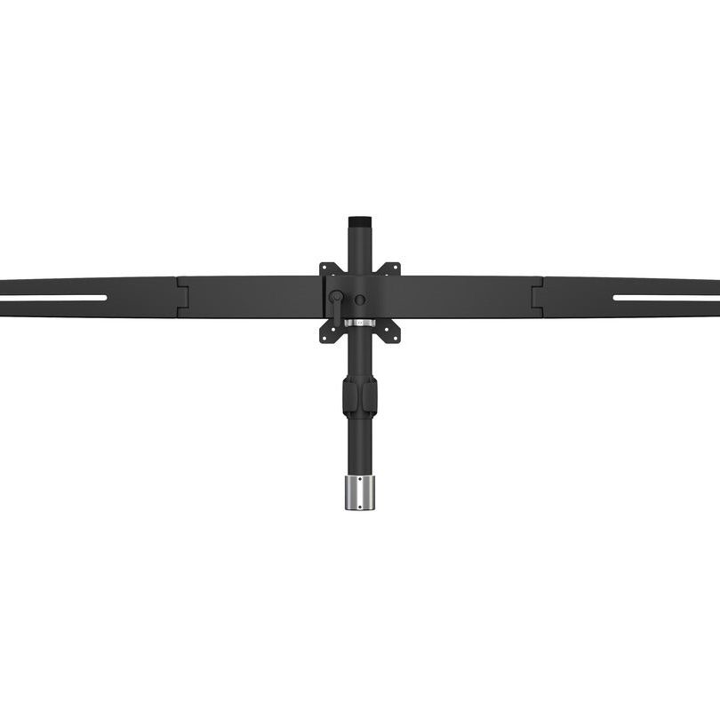 Dark Slate Gray Multibrackets M VESA Desktopmount Triple Stand 15"-24" Expansion Kit