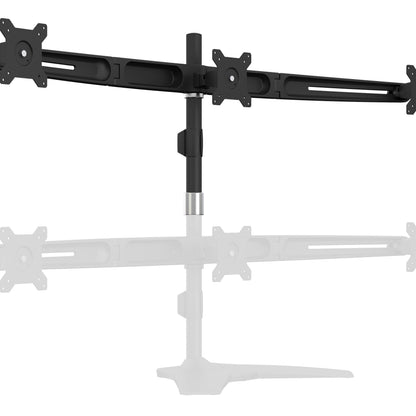 Light Gray Multibrackets M VESA Desktopmount Triple Stand 15"-24" Expansion Kit
