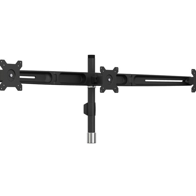 Dark Slate Gray Multibrackets M VESA Desktopmount Triple Stand 15"-24" Expansion Kit