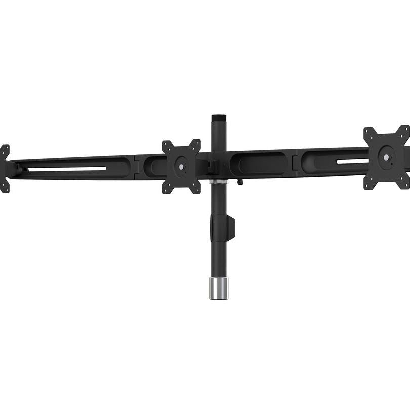 Dark Slate Gray Multibrackets M VESA Desktopmount Triple Stand 15"-24" Expansion Kit