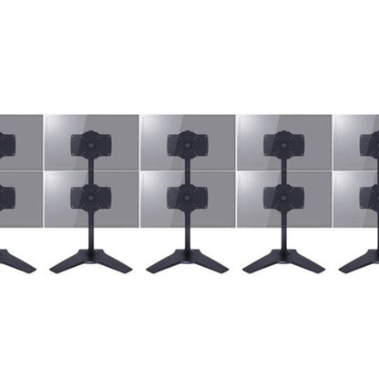 Light Slate Gray Multibrackets M Desktopmount Single / Dual / Triple Stand Desk Clamp