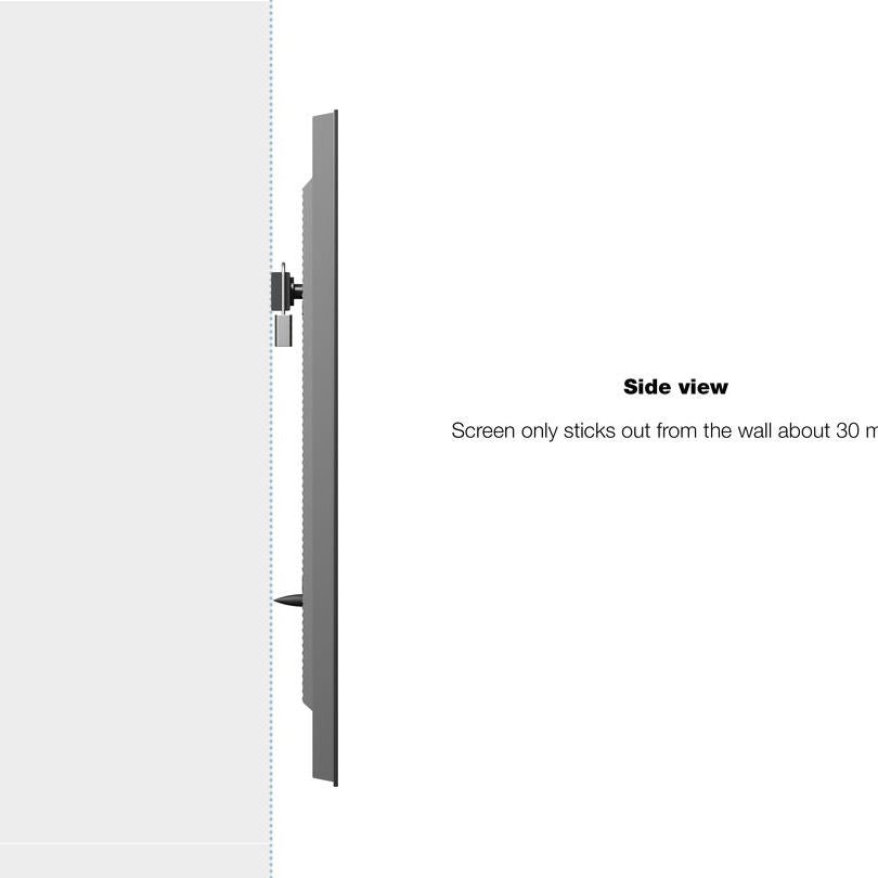 Lavender Multibrackets M Universal Public Wallmount Black Small