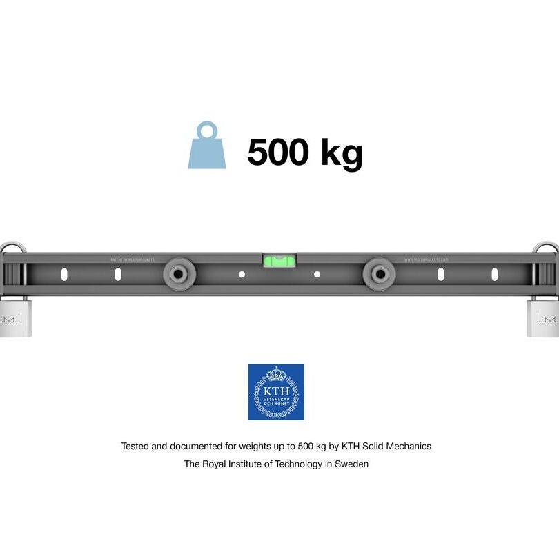Dim Gray Multibrackets M Universal Public Wallmount Black Small