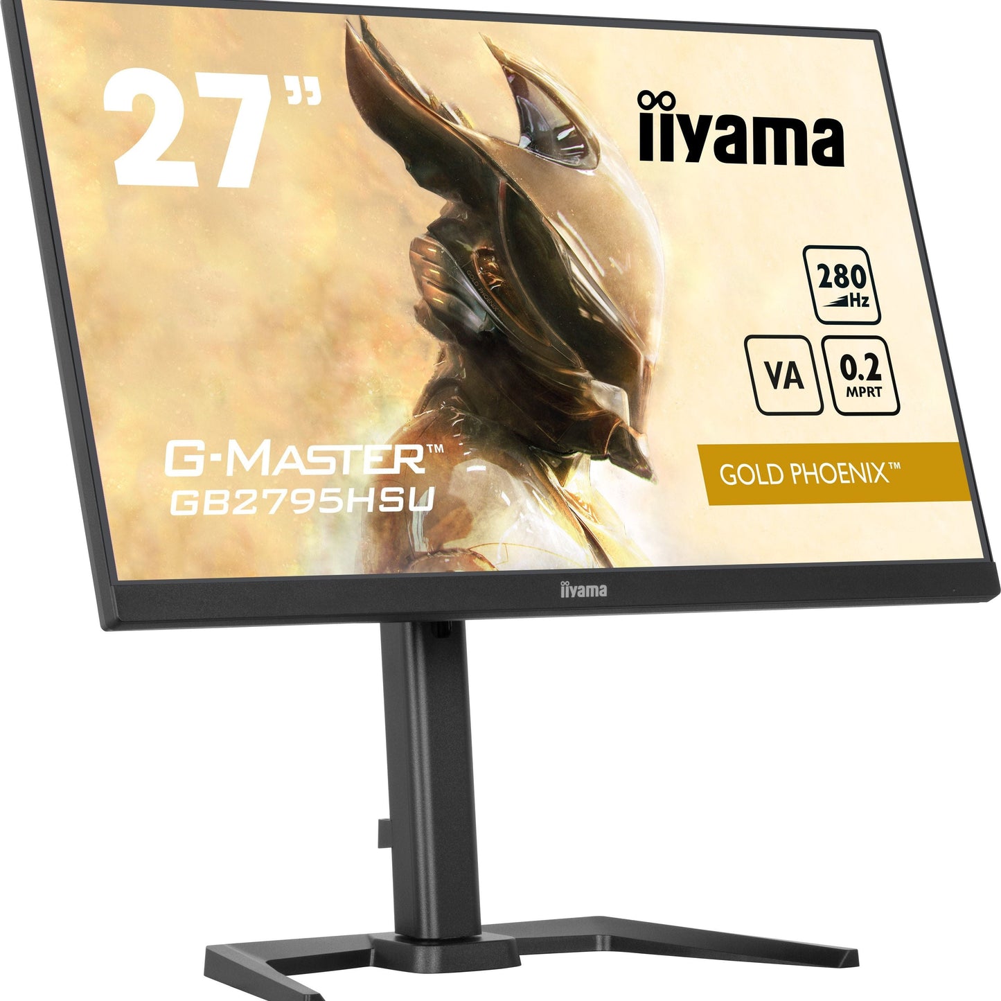 Dark Slate Gray iiyama GB2795HSU-B1 computer monitor 68.6 cm (27") 1920 x 1080 pixels Full HD LED Black