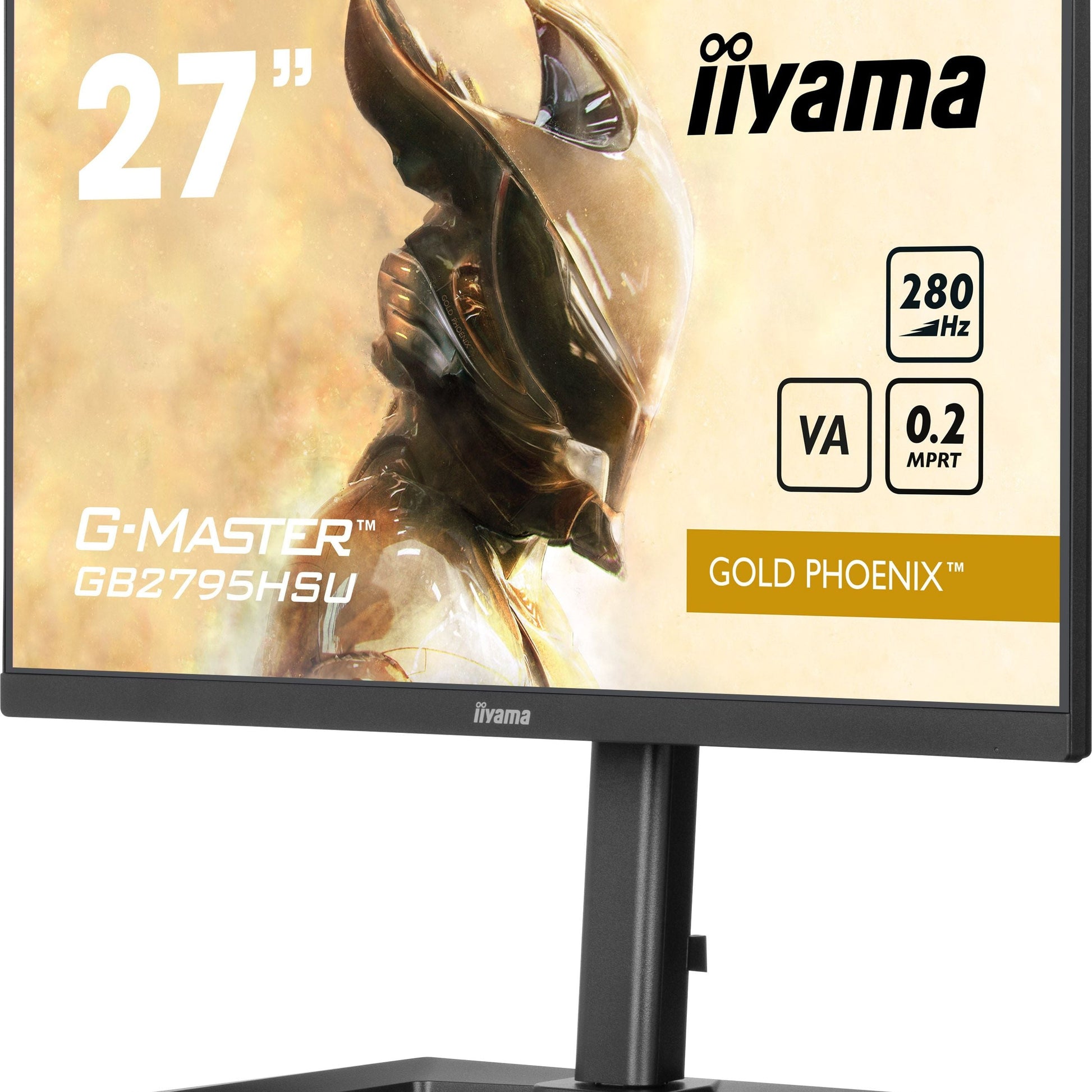 Dark Slate Gray iiyama GB2795HSU-B1 computer monitor 68.6 cm (27") 1920 x 1080 pixels Full HD LED Black