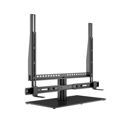 Dark Slate Gray Multibrackets M VESA Tablestand Turn w. Soundbar, Max 42"