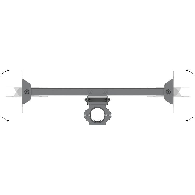 Dim Gray Multibrackets M Pro Series - Dual bracket V-shape 46"-65"