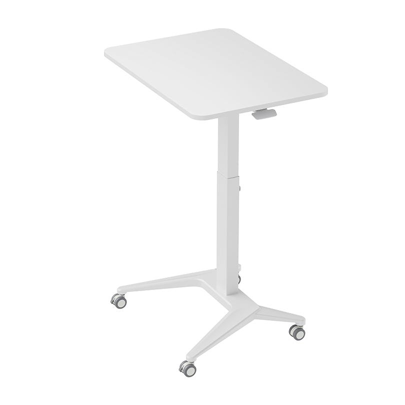 Light Gray Multibrackets M Height Adjustable Workstation Basic