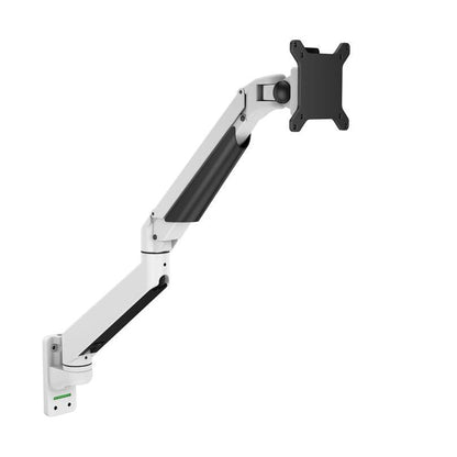 Light Gray Multibrackets M VESA Gas Lift Arm Wall Single White