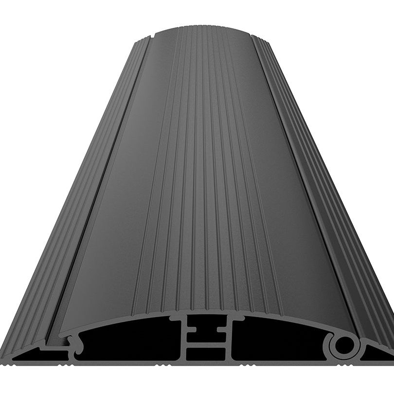 Dim Gray Multibrackets M Cable Cover Floor Black - 139mm W - 750mm L