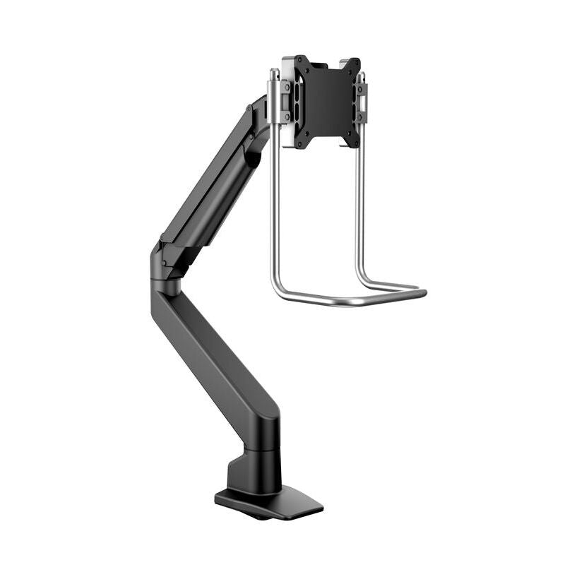 Dark Slate Gray Multibrackets M VESA Gas Lift Arm Single Black HD w. handle