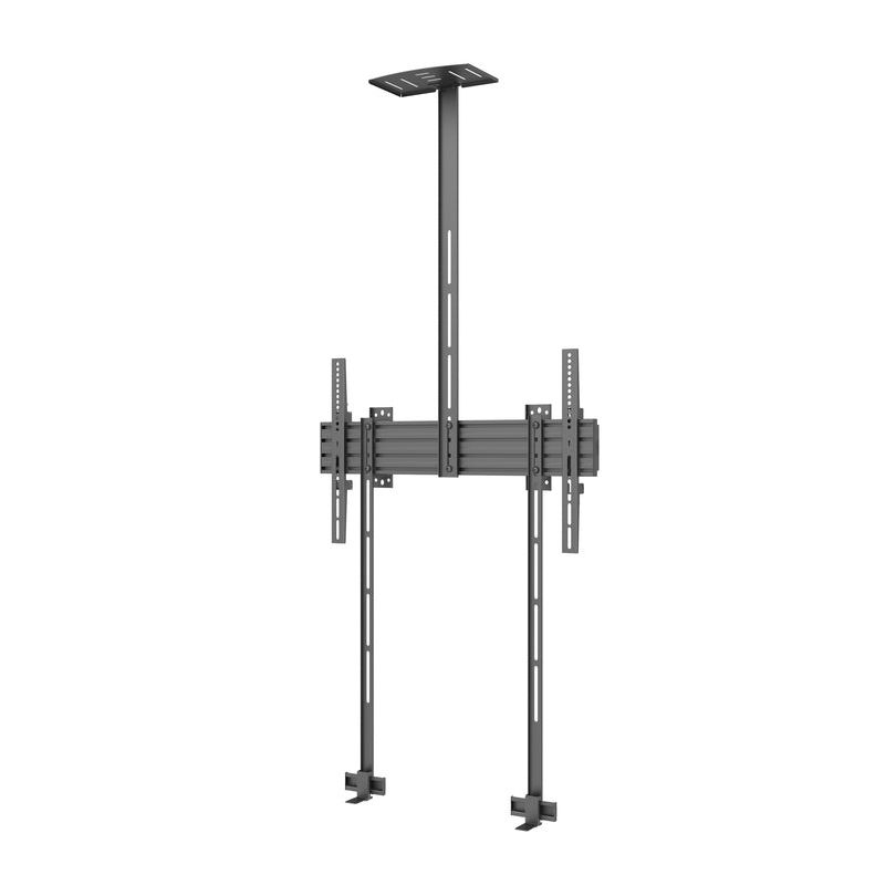 Dim Gray Multibrackets M Wallmount Pro MBW1U Fixed w. camera and soundbar holder