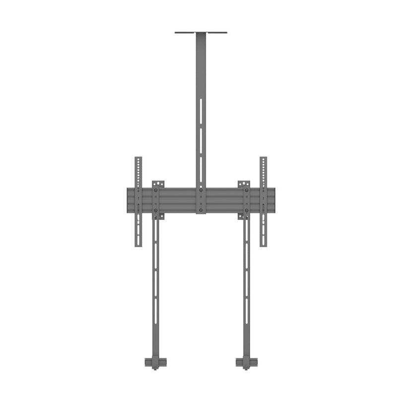 Dim Gray Multibrackets M Wallmount Pro MBW1U Fixed w. camera and soundbar holder