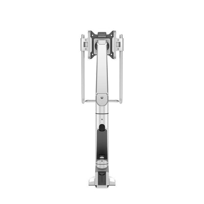 Light Gray Multibrackets M VESA Gas Lift Arm Single Silver w. handle
