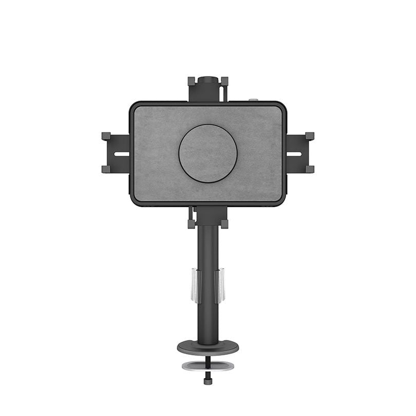 Light Slate Gray Multibrackets M VESA Deskmount Single with Lockable Tablet Mount
