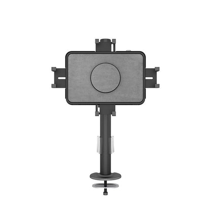 Light Slate Gray Multibrackets M VESA Deskmount Single with Lockable Tablet Mount