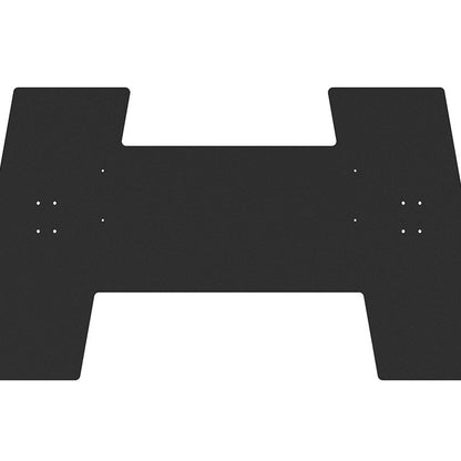 Dark Slate Gray Multibrackets M Floorbase 150kg Black
