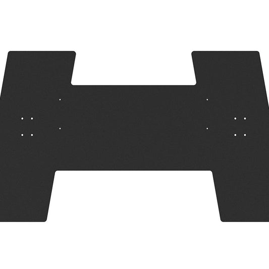 Dark Slate Gray Multibrackets M Floorbase 150kg Black