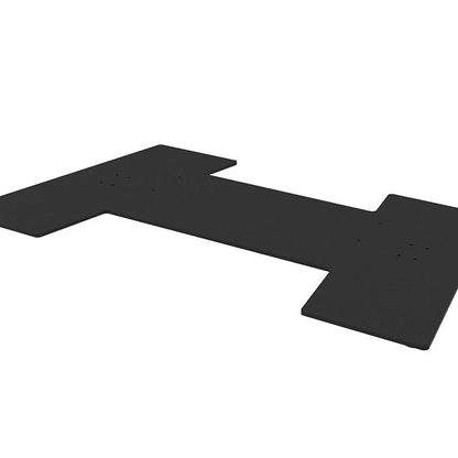 Dark Slate Gray Multibrackets M Floorbase 150kg Black